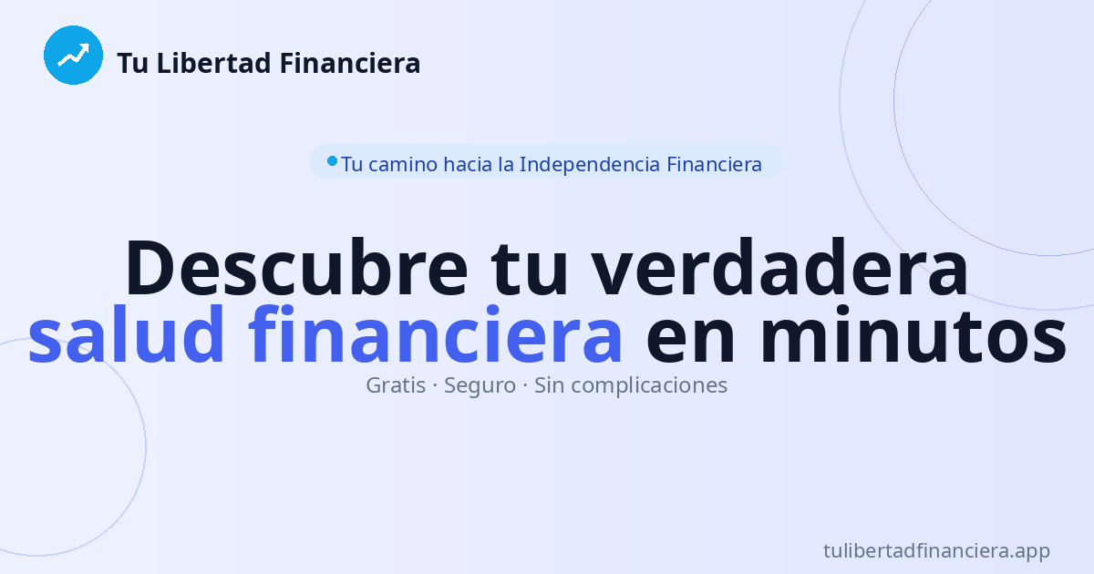 Tu Libertad Financiera screenshot 1